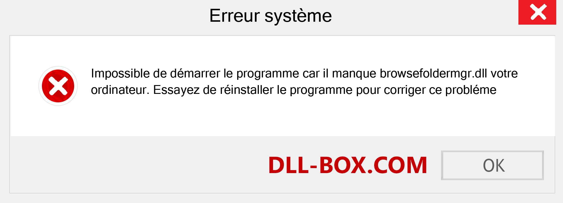 Le fichier browsefoldermgr.dll est manquant ?. Télécharger pour Windows 7, 8, 10 - Correction de l'erreur manquante browsefoldermgr dll sur Windows, photos, images